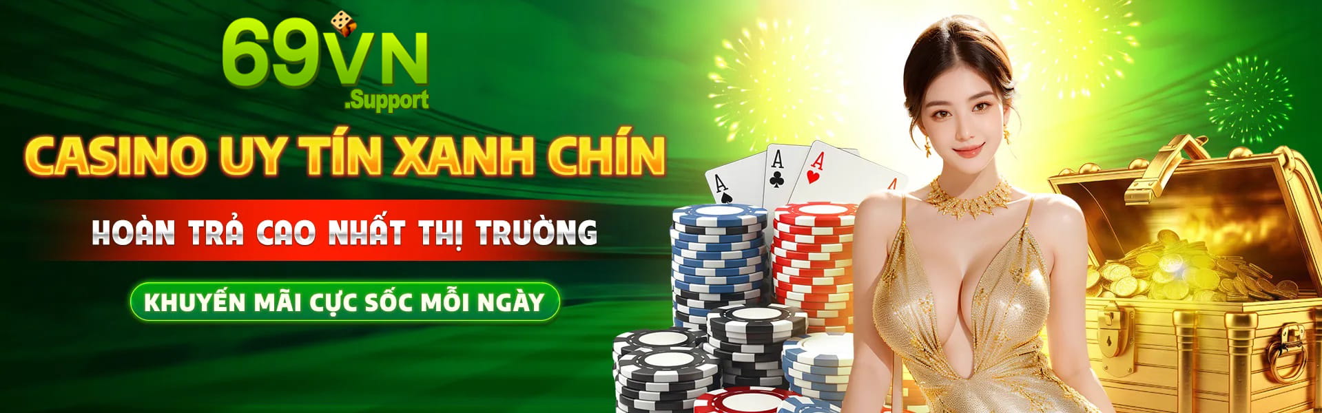 Khuyến mãi cực cao khi tham gia chơi tại 69VN casino